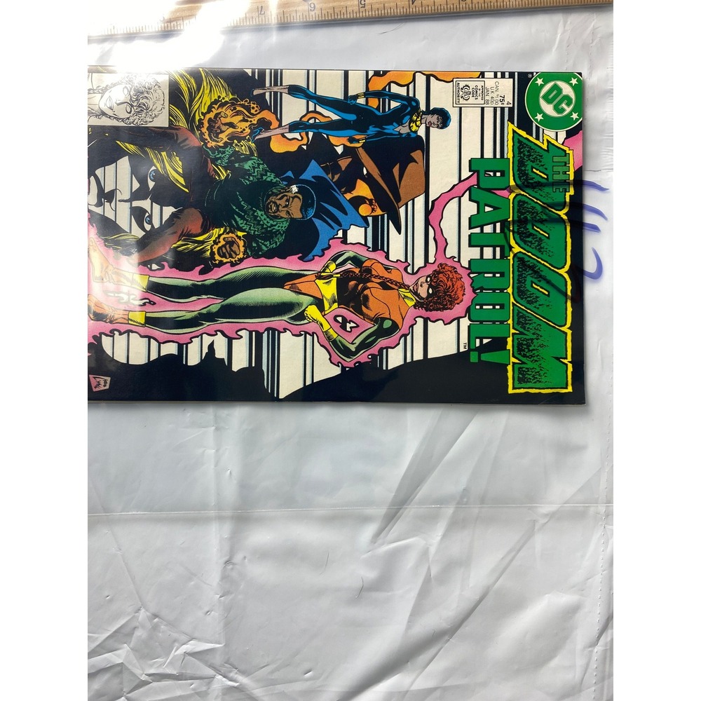 Doom Patrol 4 DC Comics 1987 1st Appearance Larry Trainor Negative Man